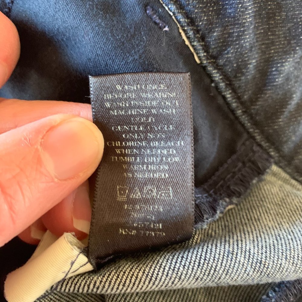 Ann Taylor Size 6 Dark Blue Bootcut Jeans - Picture 9 of 9